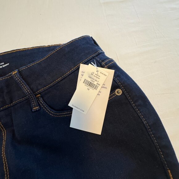NWT Old Navy Mid Rise Pop Icon Skinny Jeans • Size 12  - 0119 - Picture 5 of 7